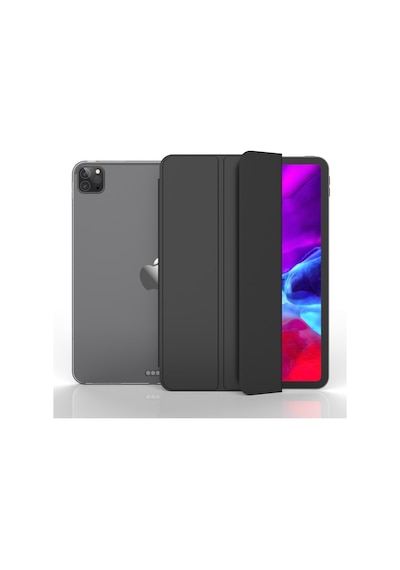 Apple Uyumlu iPad Pro 11 4./3./2./1. Nesil Kılıf PU Deri Smart Standlı Case