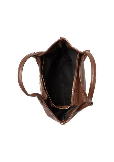 D223 Chocolate Portföy Çantası Kadın Vıkı S Piumelli Milano Bag D223 Chocolate