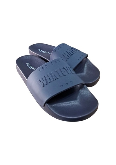 Fly Soft S263.075 Erkek Havuz Ve Günlük Terlik Lacivert / Beyaz Siyah
