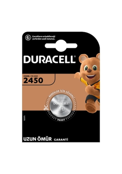 Duracell CR2450 Özel Lityum Düğme Pil 3V