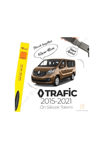 Renault Trafic Muz Silecek Takımı 2015-2021 İnwells