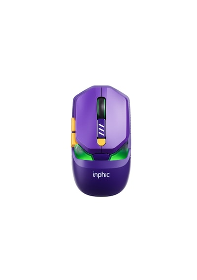Inphıc Yc-xs Star Tunnel Üç Modlu Rgb Gaming Mouse 12800 Dpı Mor