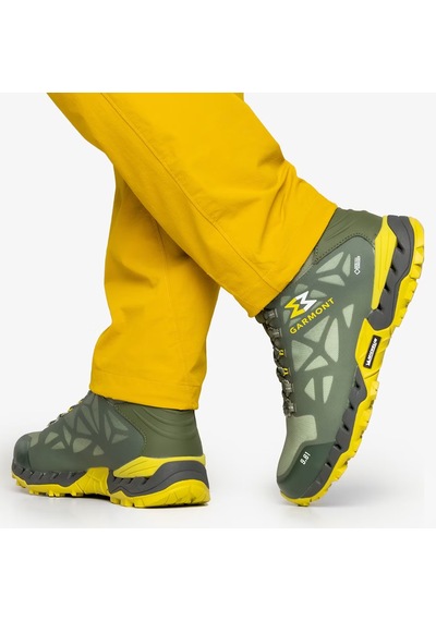 Garmont Italy 9.81 N Air G 2.0 Mid Goretex Michelin Taban Erkek Bot Green Olivine 002491 Yeşil-sarı Çok Renkli