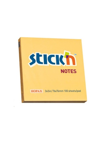 Gıpta Hopax Stıckn Yapışkanlı Not Kağıdı 100 Yp 76x76 Pastel Turuncu
