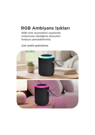 Bluetooth Hoparlör Sd Usb Destekli Taşınabilir Speaker D24 Pembe