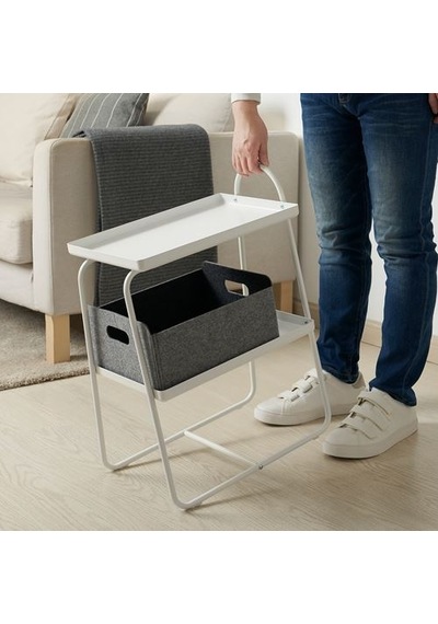 Ikea Hattasen Komodin, Beyaz, 43x27x58 Cm