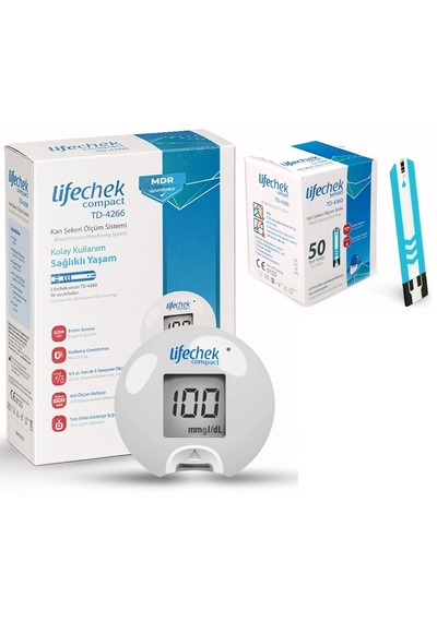 Lifechek Compact Ölçüm Cihazı Td-4266 + 50 Smart Strip Td-4360