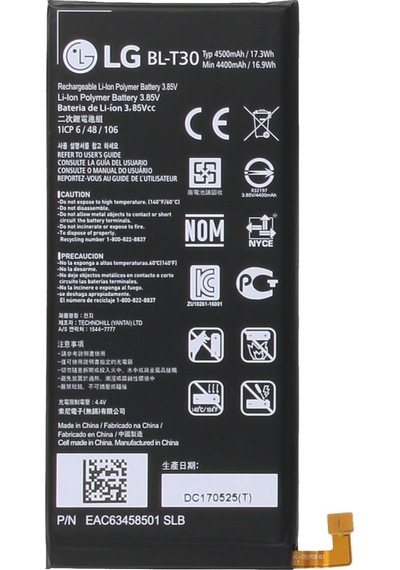 LG Uyumlu X Power 2 A Kalite Pil Batarya M320 - Bl-t30 - 4500 Mah Gns26106767