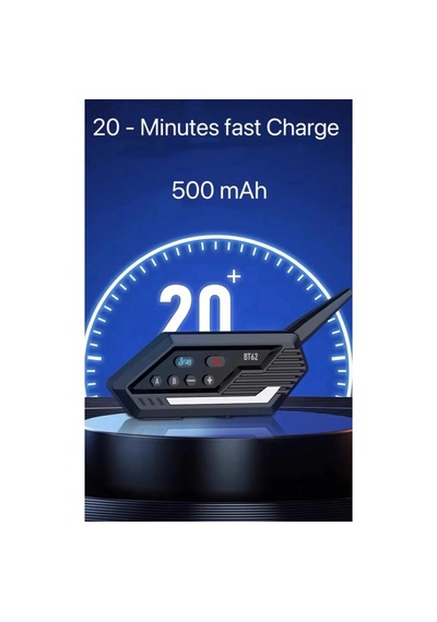 Bt62 Motosiklet Kask Kulaklığı Bluetooth Intercom 2 Intercom Bağlantılı 28208407