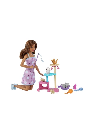 Barbie ve Yavru Kedileri Oyun Seti  HHB70