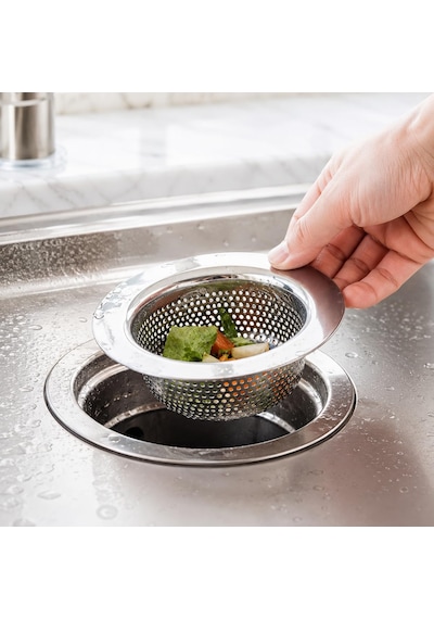 Arvale 11.5 Cm Lavabo Gider Süzgeci Mutfak Evyesi Yemek Artığı Diğer
