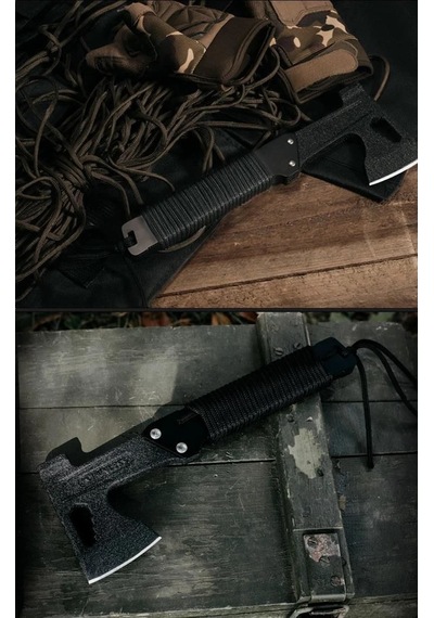 Grand Harvest Ghk-h-002 Multi Fonksiyonel Kamp Baltası Siyah
