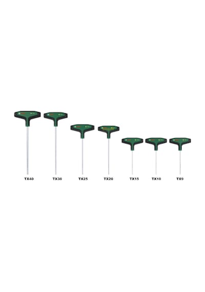 Bosch 7 Li T Saplı Torx Anahtar Takımı T9-t40 1600a039j2