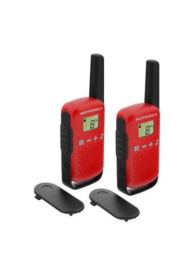 Motorola TLKR-T42 Pmr El Telsizi 2'li Kırmızı