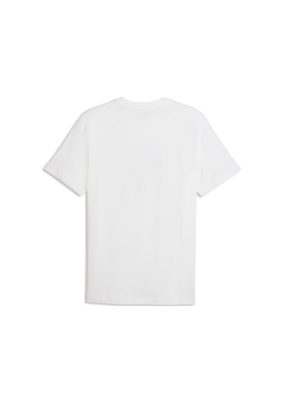 Puma Graphic Erkek Beyaz Günlük Stil T-shirt 69177502