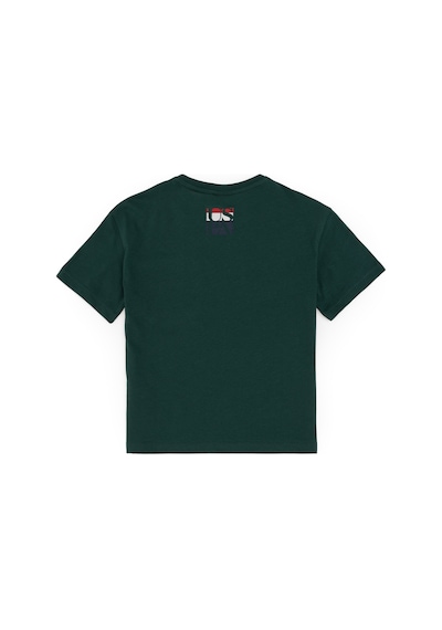 U.S. Polo Assn. Erkek Çocuk Koyu Yeşil Bisiklet Yaka Tişört 50295428-VR079