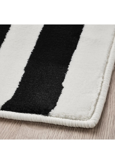 Ikea Vandplats Halı 170 X 240 Cm Yeşil - Siyah - Beyaz Çok Renkli