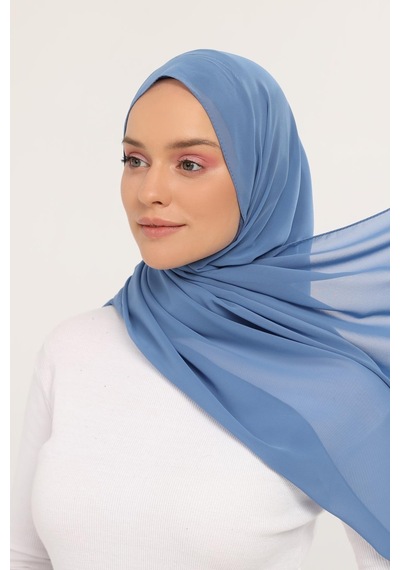 Altobeh Hazır Lüks Pratik Hijablı Şifon Şal Kot