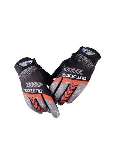 Outdoor Mtb Mevsimlik Tam Parmak Bisiklet Eldiveni Large Rüzgar Geçirmez Eldiven 001