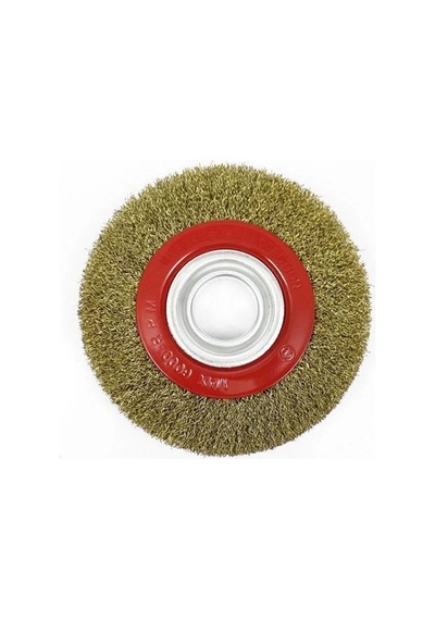 Mey İthalat Partner 02005 Sarı Telli Daire Fırça 150x25 Mm