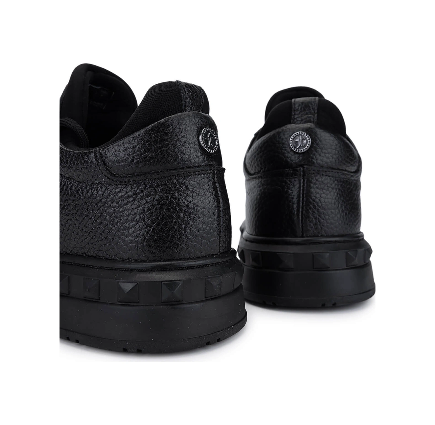 Tamer Tanca Erkek Siyah Deri Sneakers & Spor Ayakkabı 352 23105 Erk Ayk Sk25-26 Sıyah Dr Siyah