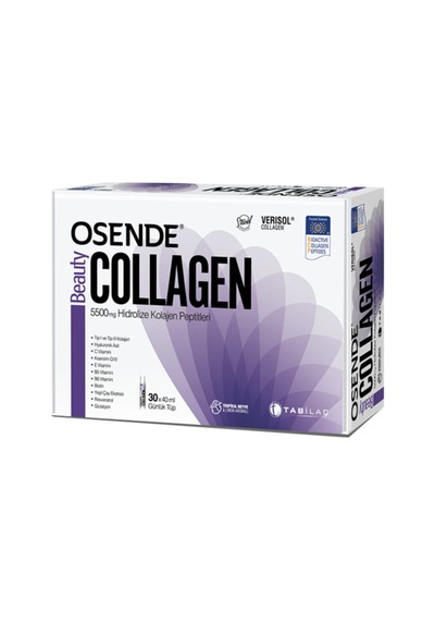 Osende Beauty Collagen 40 ML 30 Lu Sıvı Takviye Edici Gıda