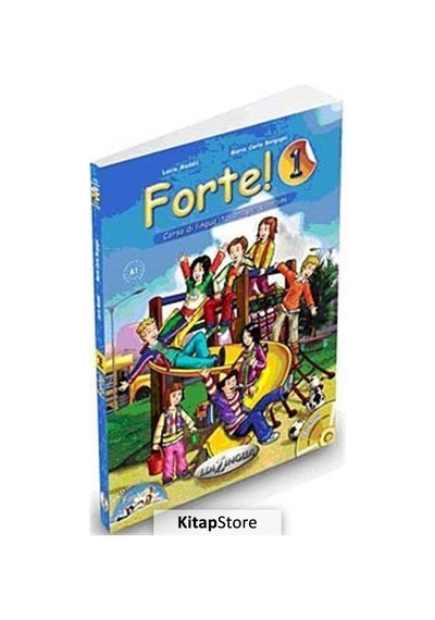 Forte 1 +CD (İtalyanca Temel Seviye 7-11 yaş) - Lucia Maddii -  Maria Carla Borgogni - Nüans