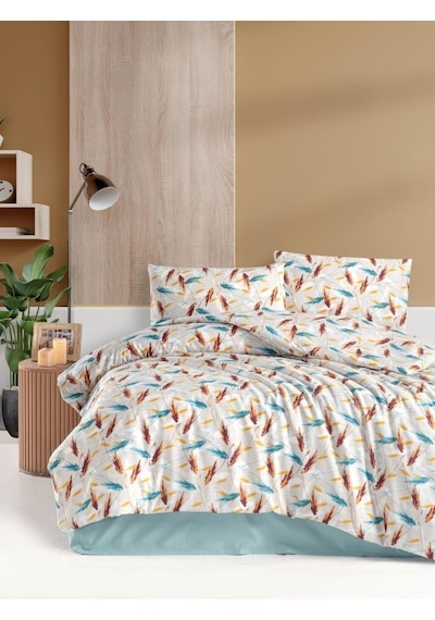 Mulberry Melisa Tek Kişilik Nevresim Takımı Çarşafı Lastikli 160 x 220