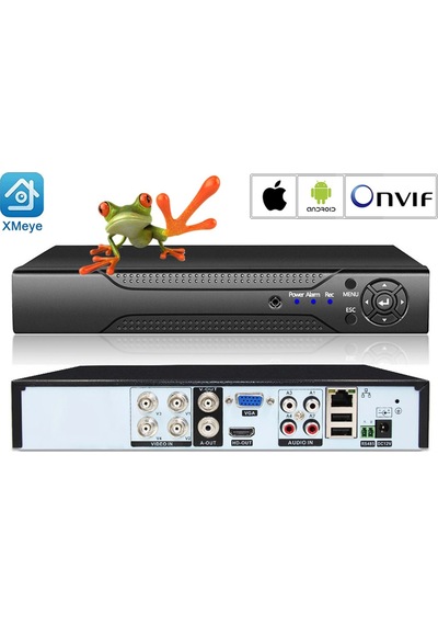 Venas 4 Kanal 5MP h.265+ AHD DVR VN-4004-U AHD