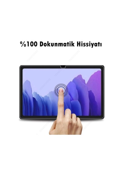 Samsung P610/p620 Tab S6 Lite 10.4" Nano Kırılmaz Ekran Koruyucu Şeffaf Nano Cam Koruyucu Tam Uyumlu Kılıf