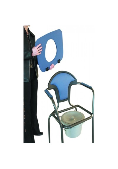 30102 Open Klozetli Sandalye Boy Ayarlı Gri Renk