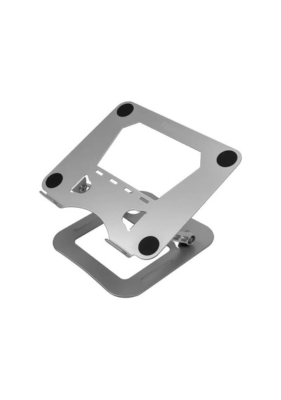 Dyt-815 Metal Ergonomik Apple Uyumlu MacBook Uyumlu Katlanabilir Laptop Standı Silver