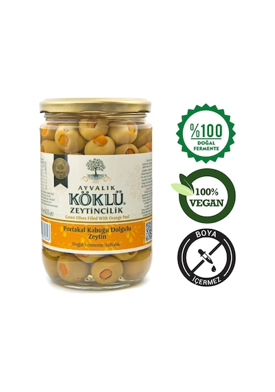 Portakal Kabuğu Dolgulu Zeytin 660 Cc