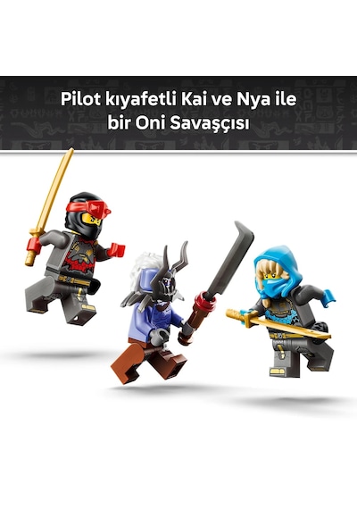 LEGO NINJAGO İkiz Titan Robotları 71870 - 12 Yaş ve Üzeri Çocuklar için Minifigür İçeren Yaratıcı Oyuncak Yapım Seti (1707 Parça)