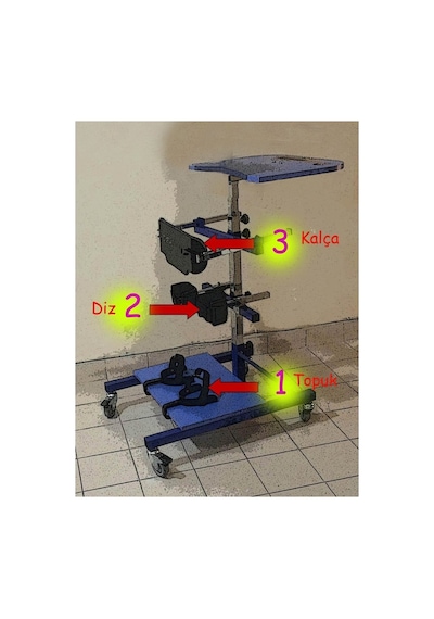 Ayakta Durma Sehpası M- 100 Cm -150 Cm Arası