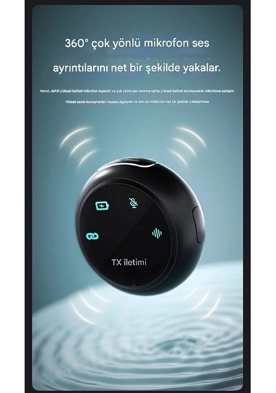 Nm-store Kablosuz Profesyonel İkili Yayın Yaka Mikrofonu Şarj Kutu Mıknatıslı Typce Lightning Çıkış Mikrofon
