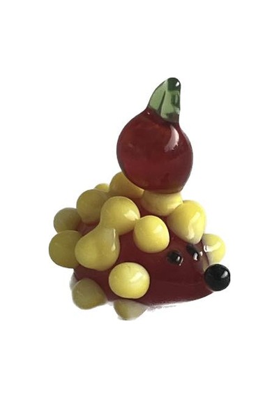 El Yapımı Mini Murano Cam Kirpi Biblo A107-02