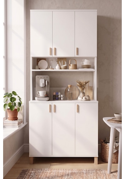 Oslo 45 Cm Derinlik Çok Amaçlı Mutfak Dolabı Kahve Köşesi Kiler Erzak Airfry Dolabı Terek Beyaz Ol13-w Oslo 45 Cm Derinlik Çok Amaçlı Mutfak Dolabı Kahve Köşesi Kiler Erzak Airfry Dolabı Terek Beyaz Ol13-w