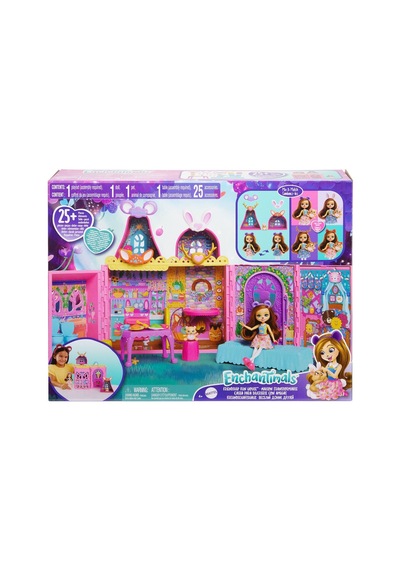 Hxl53 Enchantimals Ana Karakter Bebekler Evi Çok Renkli