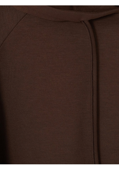 Lcw Curve Kahverengi Büyük Beden Kadın Hoodie
