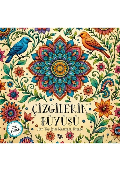 Çizgilerin Büyüsü / Her Yaş İçin Mandala Çek Kopar