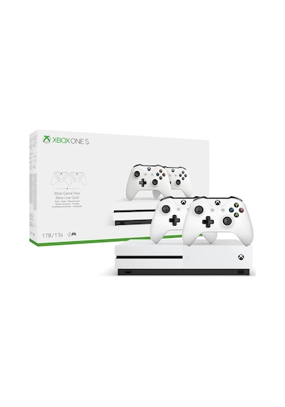 Microsoft Xbox One S 1 TB 2 Kollu Optik Sürücülü Oyun Konsolu