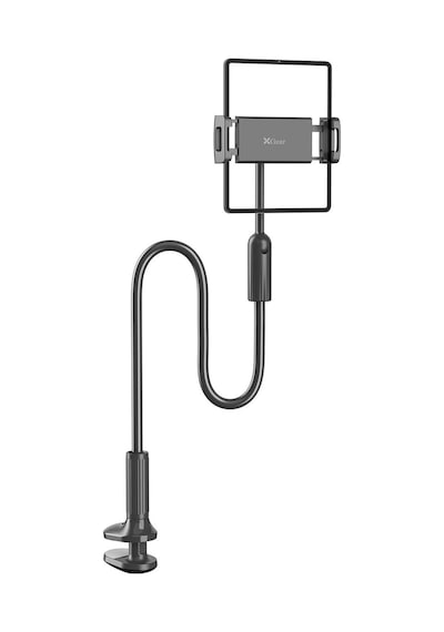 Bix Saiji Ivy 4 Tablet Tutucu Yatak Ve Masa İçin 360 Dönebilir Ayarlanabilir Tablet Standı Siyah