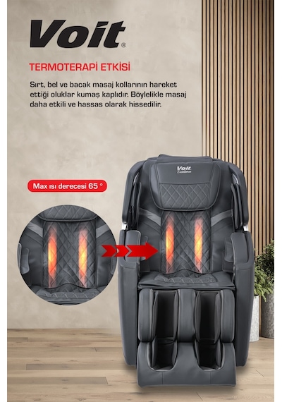 Voit Excellence Masaj Koltuğu / N - Siyah