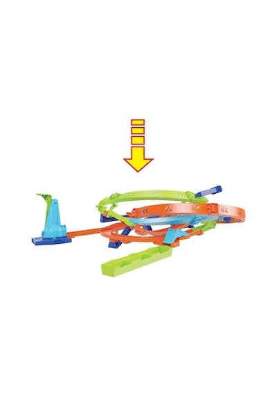 Htk16 Hot Wheels Bumerang Çemberli Yarış Pisti Belirtilmemiş