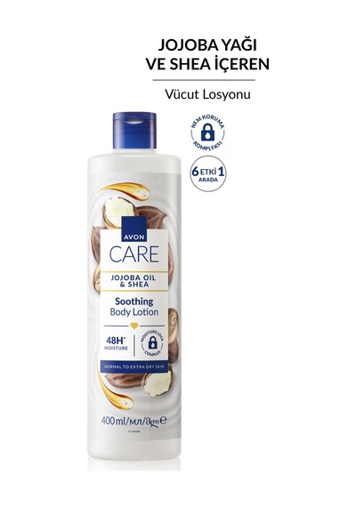 Avon Care Jojoba Yağı Ve Shea İçeren Vücut Losyonu 400ml