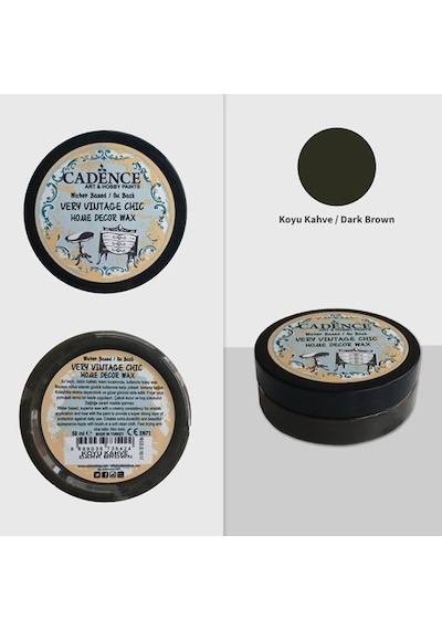 Cadence Home Decor Wax - Koyu Kahve