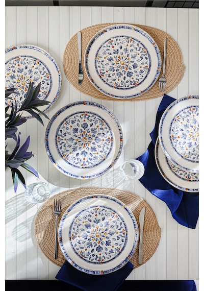 Keramika Sapphire Nordic Servis Tabağı 28 Cm 6 Adet 22743