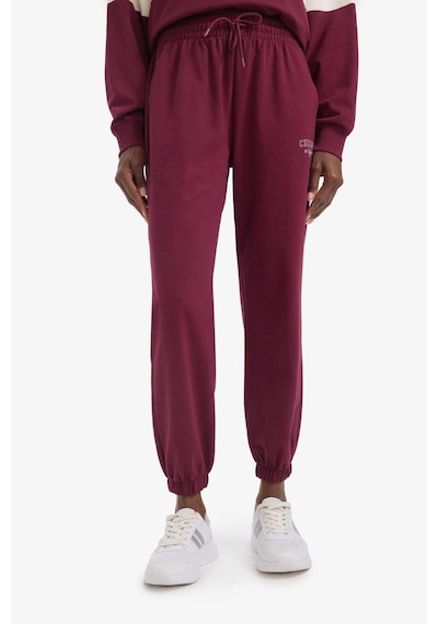 Defacto Defactofit Nba Chicago Bulls Standart Fit Cepli Jogger Paça Standart Boy Pantolon E8917ax25aubr170 Bordo