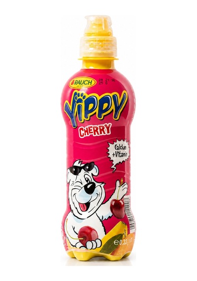 Rauch Yippy Kiraz Meyveli İçecek Akıllı Kapak Pet Şişe 12 x 330 ML